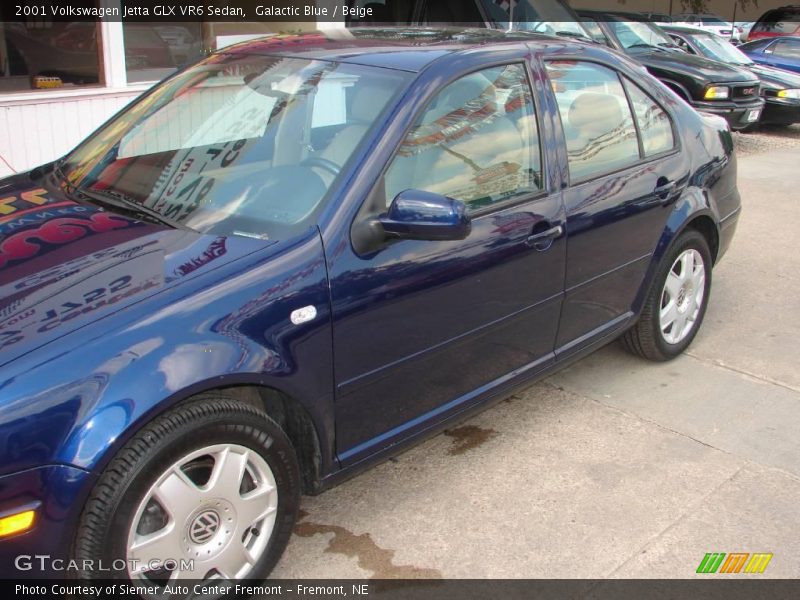 Galactic Blue / Beige 2001 Volkswagen Jetta GLX VR6 Sedan