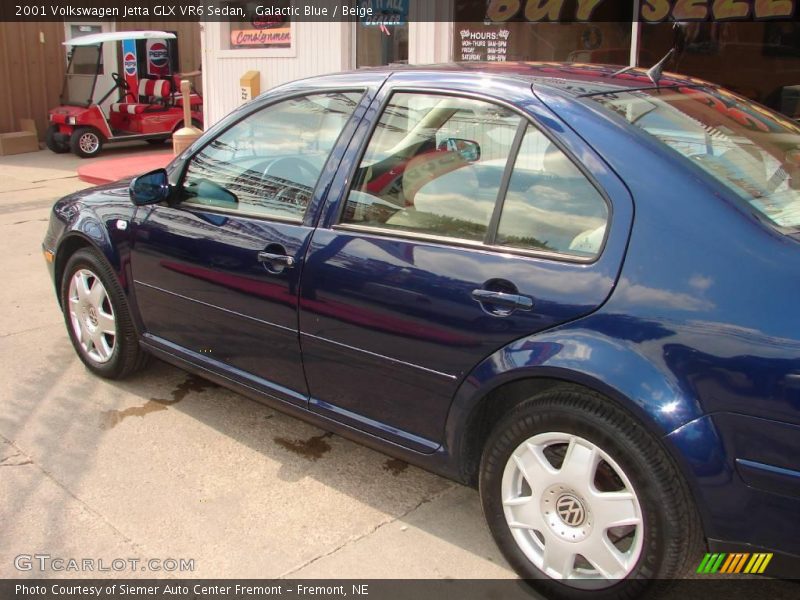 Galactic Blue / Beige 2001 Volkswagen Jetta GLX VR6 Sedan