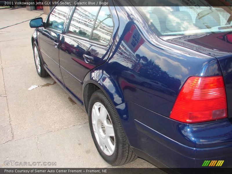 Galactic Blue / Beige 2001 Volkswagen Jetta GLX VR6 Sedan