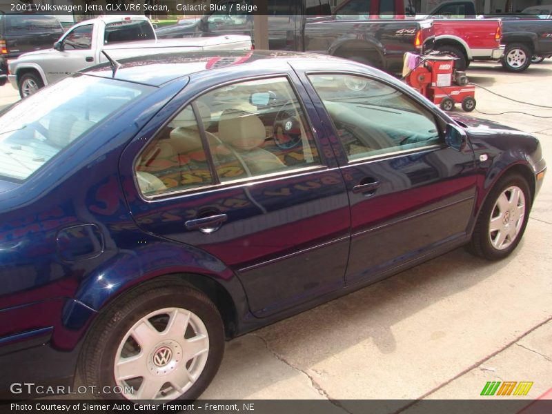 Galactic Blue / Beige 2001 Volkswagen Jetta GLX VR6 Sedan