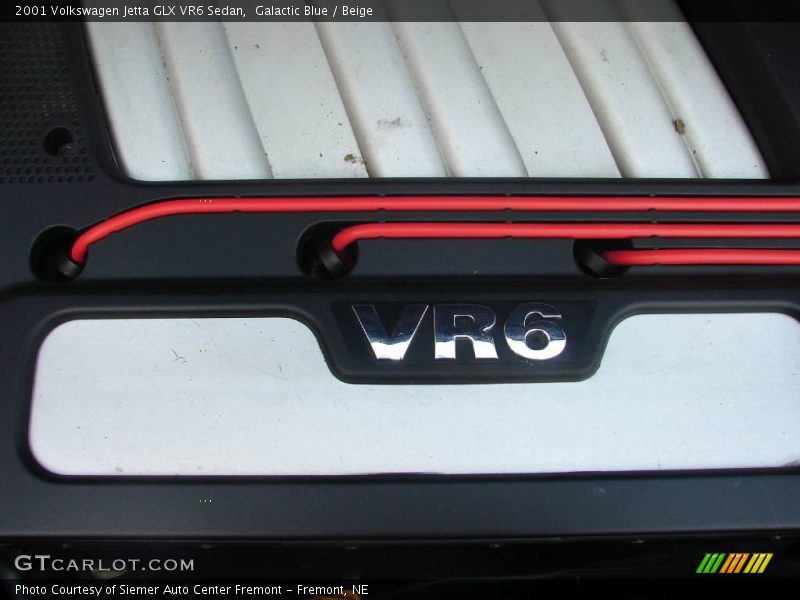 Galactic Blue / Beige 2001 Volkswagen Jetta GLX VR6 Sedan