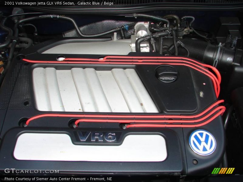 Galactic Blue / Beige 2001 Volkswagen Jetta GLX VR6 Sedan