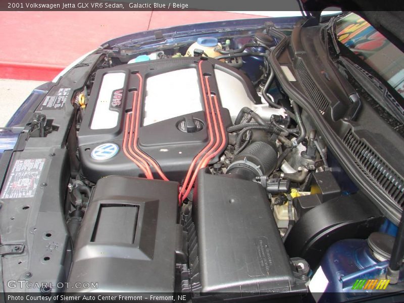 Galactic Blue / Beige 2001 Volkswagen Jetta GLX VR6 Sedan