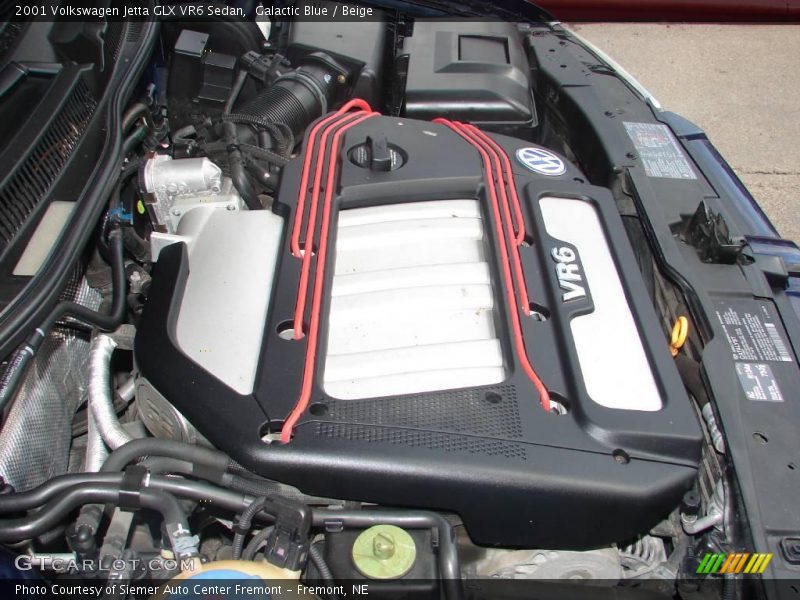 Galactic Blue / Beige 2001 Volkswagen Jetta GLX VR6 Sedan