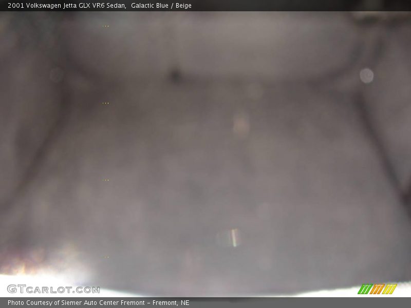 Galactic Blue / Beige 2001 Volkswagen Jetta GLX VR6 Sedan
