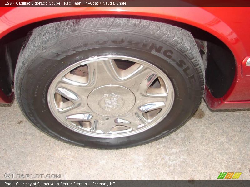 Red Pearl Tri-Coat / Neutral Shale 1997 Cadillac Eldorado Coupe