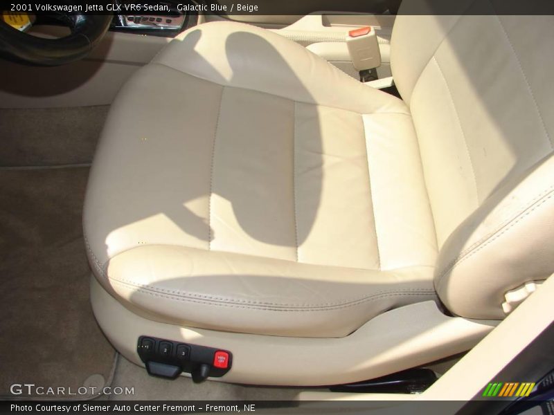 Galactic Blue / Beige 2001 Volkswagen Jetta GLX VR6 Sedan