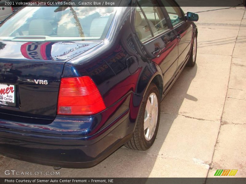 Galactic Blue / Beige 2001 Volkswagen Jetta GLX VR6 Sedan