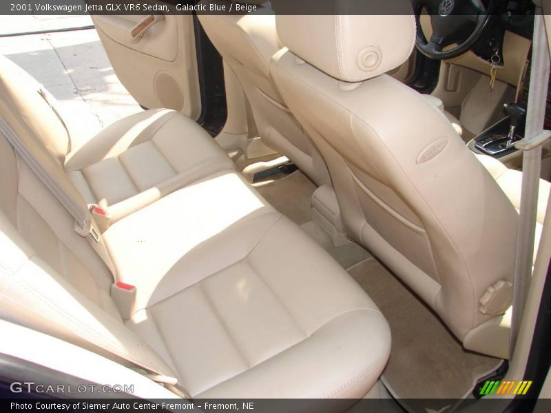 Galactic Blue / Beige 2001 Volkswagen Jetta GLX VR6 Sedan