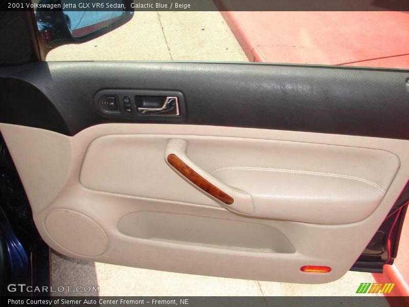 Galactic Blue / Beige 2001 Volkswagen Jetta GLX VR6 Sedan