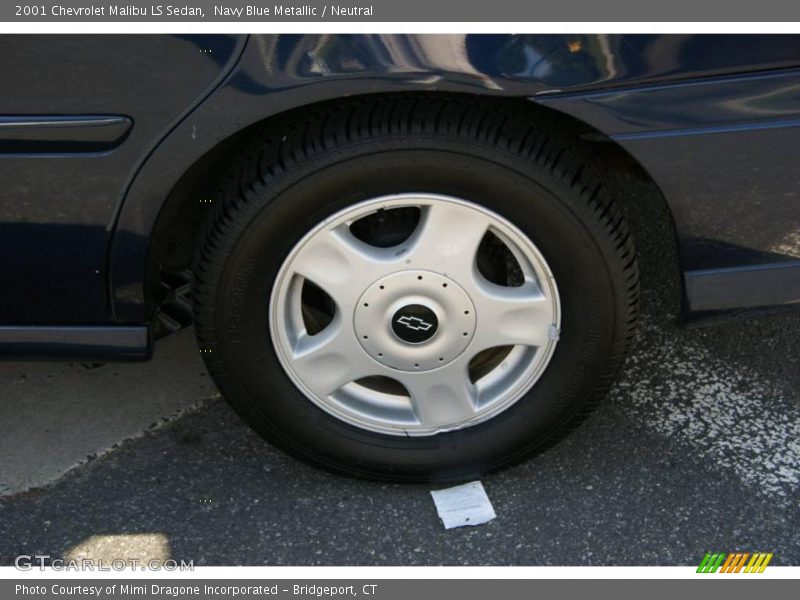Navy Blue Metallic / Neutral 2001 Chevrolet Malibu LS Sedan