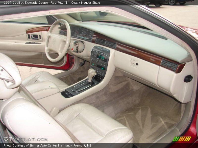 Red Pearl Tri-Coat / Neutral Shale 1997 Cadillac Eldorado Coupe
