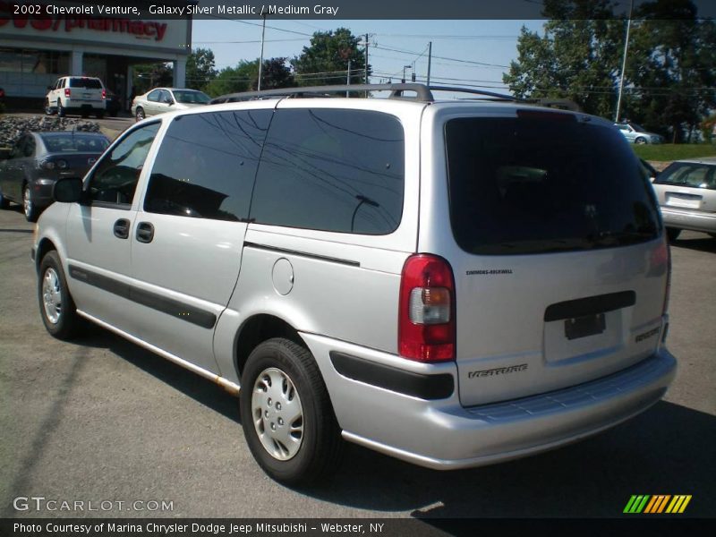 Galaxy Silver Metallic / Medium Gray 2002 Chevrolet Venture