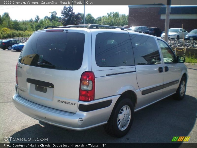 Galaxy Silver Metallic / Medium Gray 2002 Chevrolet Venture