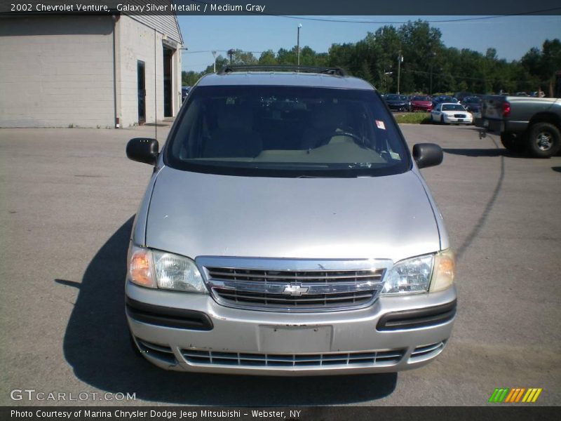 Galaxy Silver Metallic / Medium Gray 2002 Chevrolet Venture