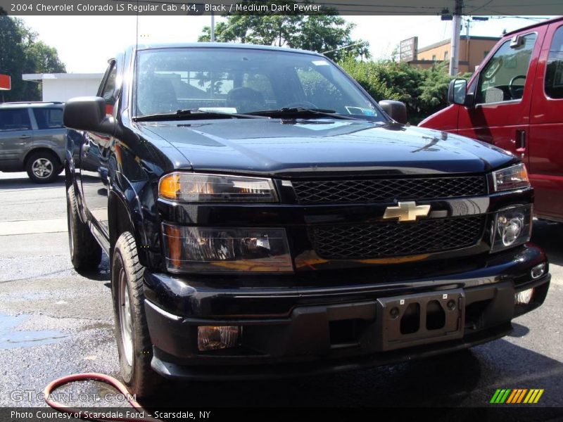 Black / Medium Dark Pewter 2004 Chevrolet Colorado LS Regular Cab 4x4