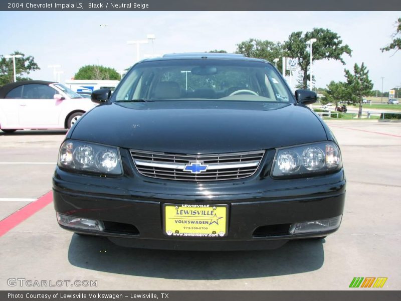 Black / Neutral Beige 2004 Chevrolet Impala LS