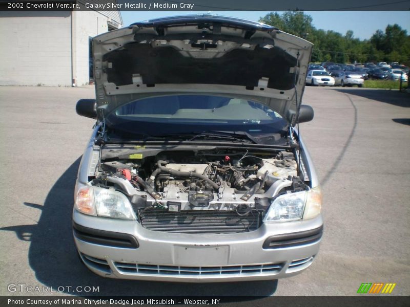 Galaxy Silver Metallic / Medium Gray 2002 Chevrolet Venture