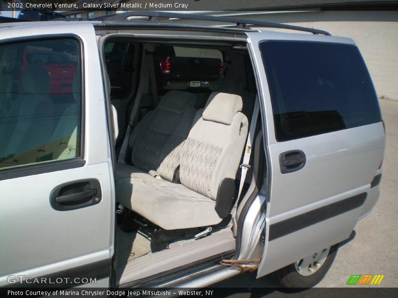 Galaxy Silver Metallic / Medium Gray 2002 Chevrolet Venture