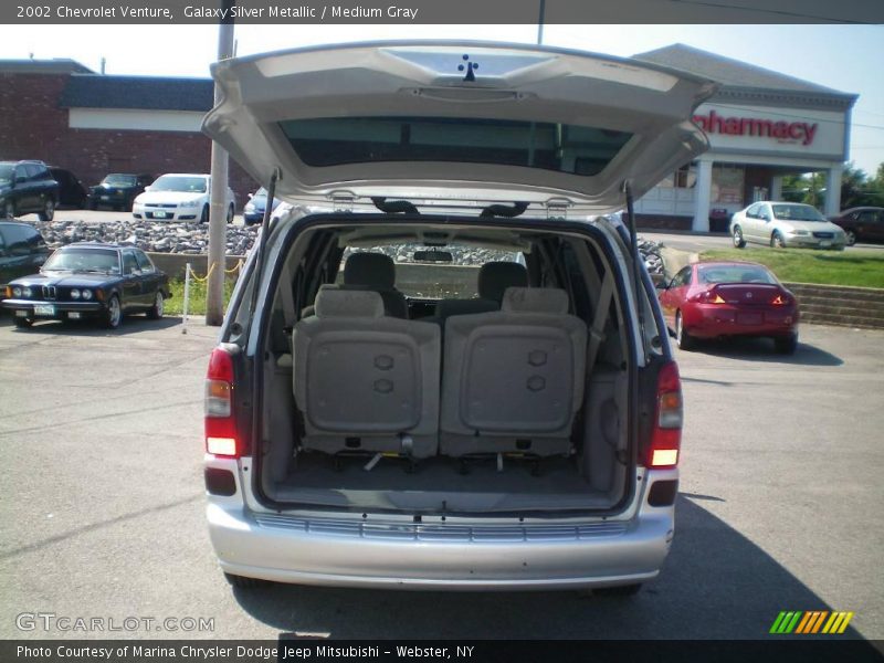 Galaxy Silver Metallic / Medium Gray 2002 Chevrolet Venture