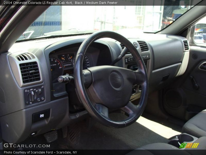 Black / Medium Dark Pewter 2004 Chevrolet Colorado LS Regular Cab 4x4