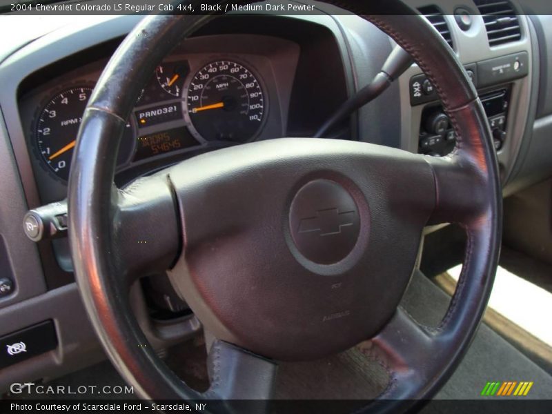 Black / Medium Dark Pewter 2004 Chevrolet Colorado LS Regular Cab 4x4