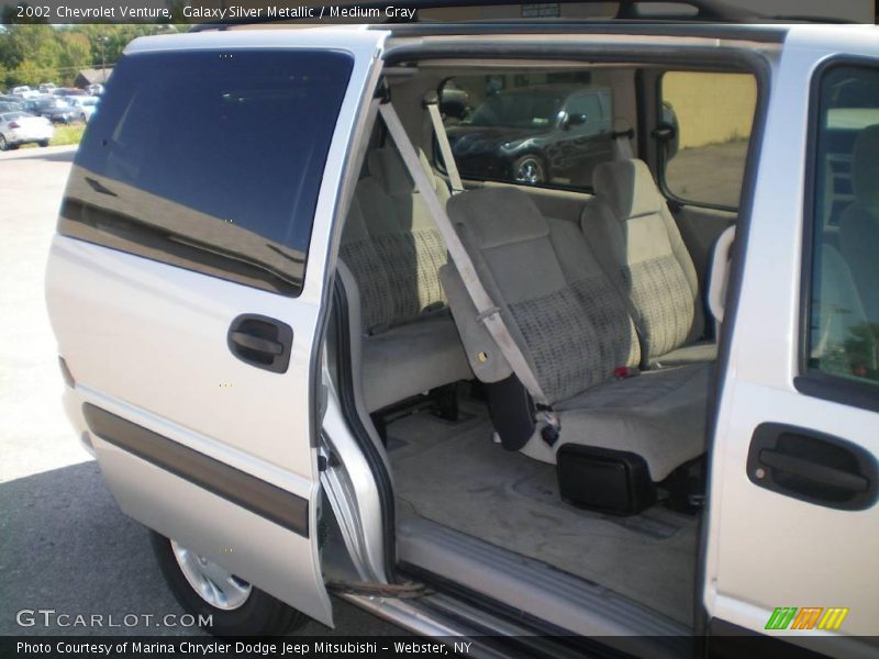 Galaxy Silver Metallic / Medium Gray 2002 Chevrolet Venture