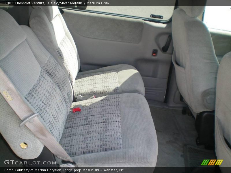Galaxy Silver Metallic / Medium Gray 2002 Chevrolet Venture
