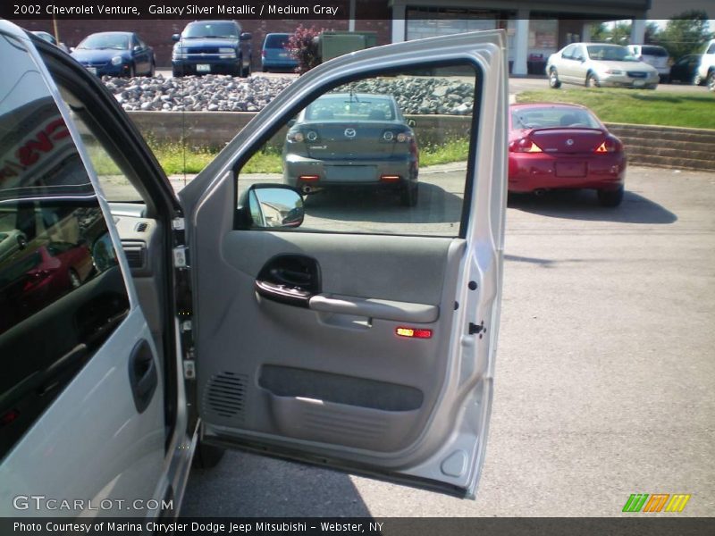 Galaxy Silver Metallic / Medium Gray 2002 Chevrolet Venture