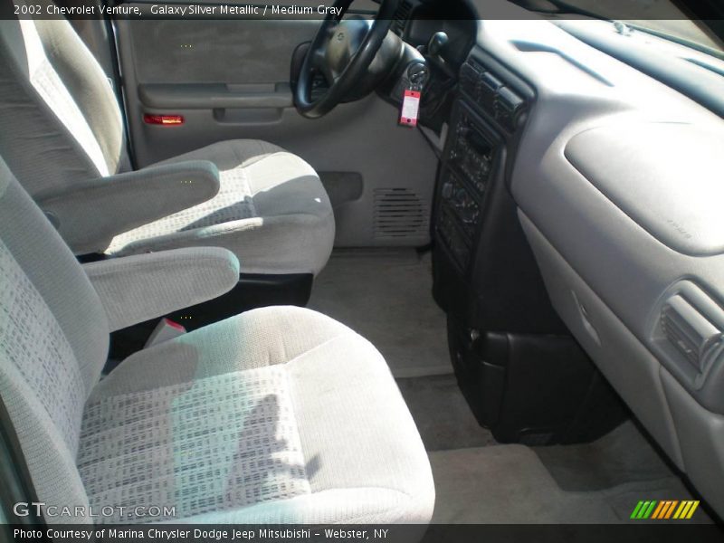Galaxy Silver Metallic / Medium Gray 2002 Chevrolet Venture