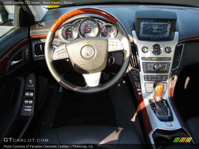 Black Raven / Ebony 2008 Cadillac CTS Sedan