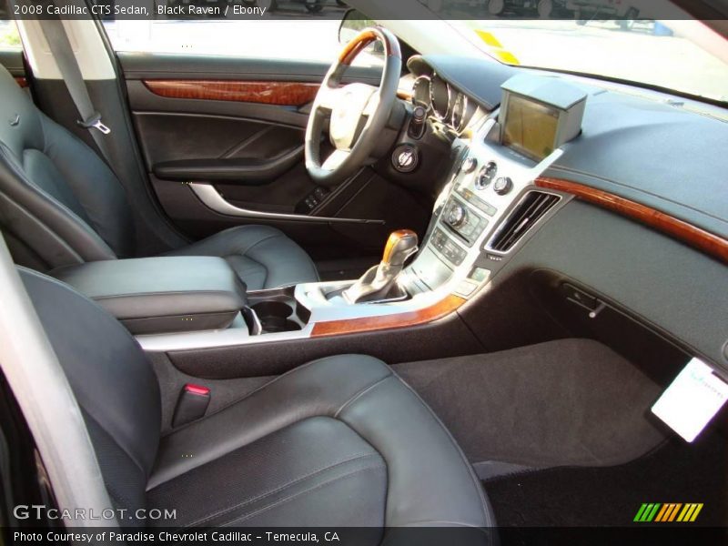 Black Raven / Ebony 2008 Cadillac CTS Sedan