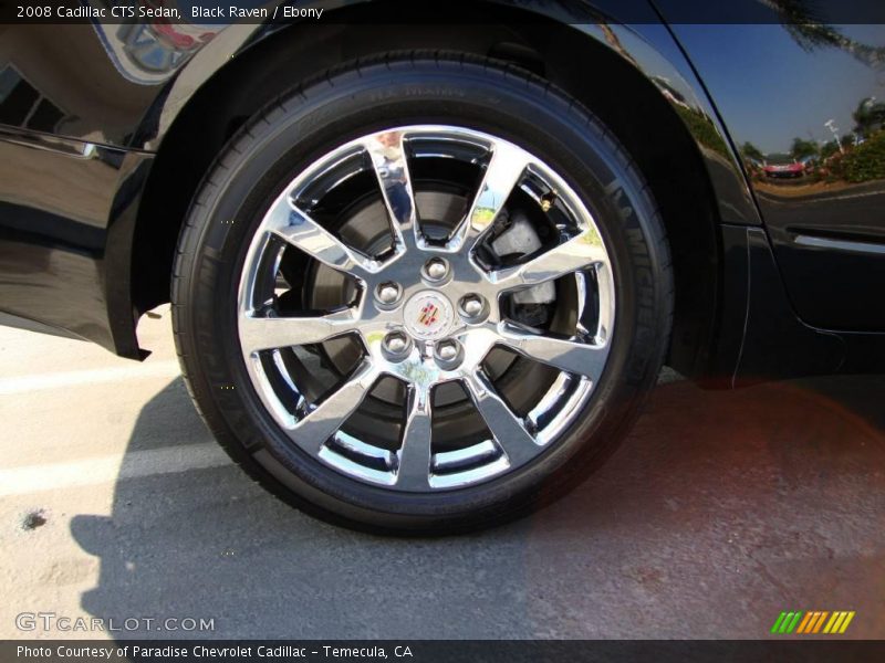 Black Raven / Ebony 2008 Cadillac CTS Sedan