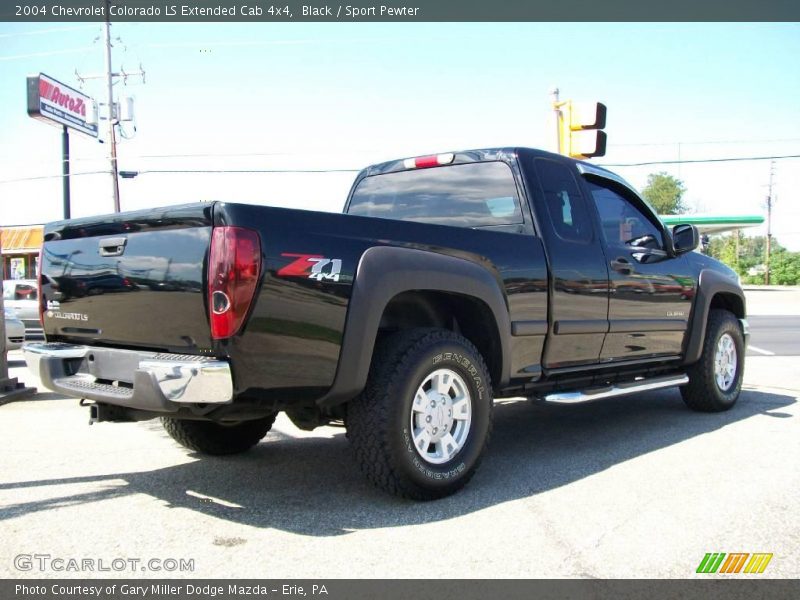 Black / Sport Pewter 2004 Chevrolet Colorado LS Extended Cab 4x4