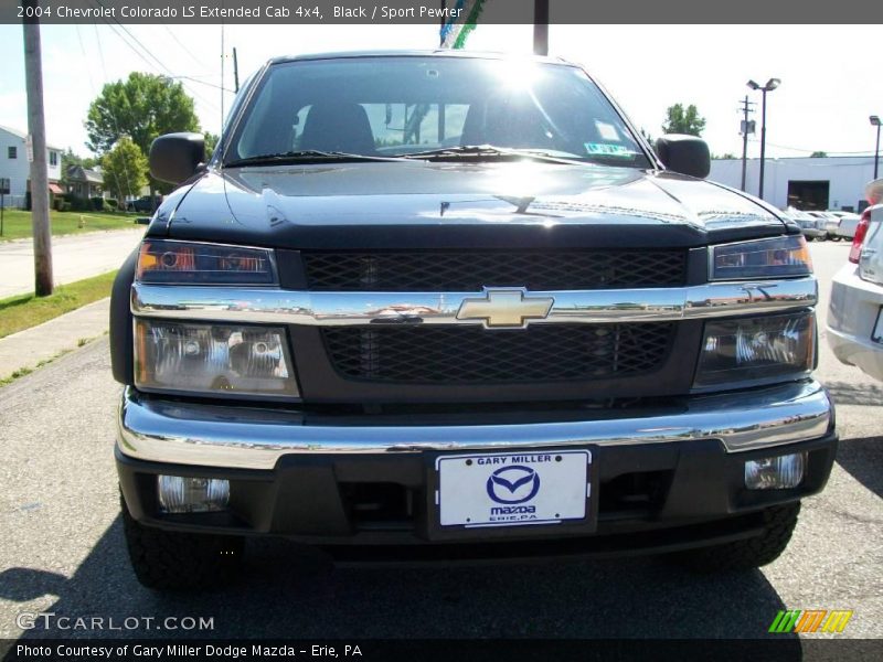 Black / Sport Pewter 2004 Chevrolet Colorado LS Extended Cab 4x4