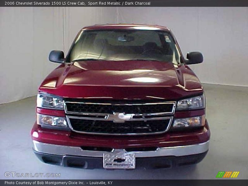 Sport Red Metallic / Dark Charcoal 2006 Chevrolet Silverado 1500 LS Crew Cab