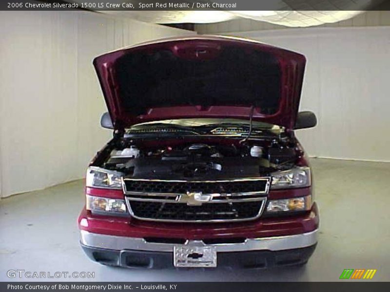 Sport Red Metallic / Dark Charcoal 2006 Chevrolet Silverado 1500 LS Crew Cab