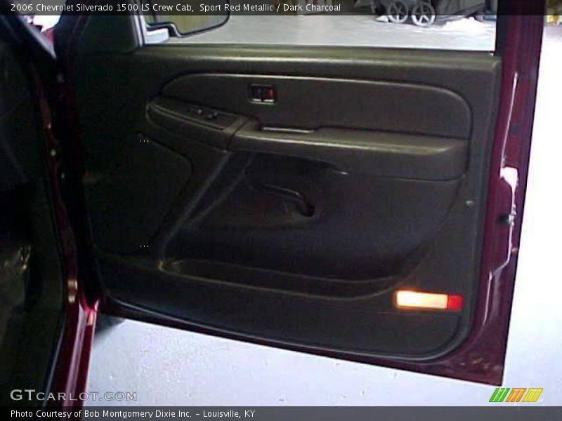 Sport Red Metallic / Dark Charcoal 2006 Chevrolet Silverado 1500 LS Crew Cab