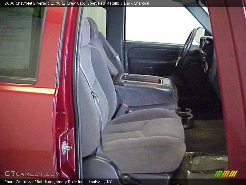 Sport Red Metallic / Dark Charcoal 2006 Chevrolet Silverado 1500 LS Crew Cab