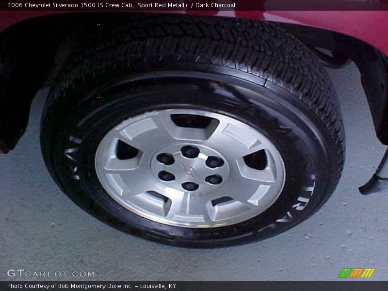 Sport Red Metallic / Dark Charcoal 2006 Chevrolet Silverado 1500 LS Crew Cab