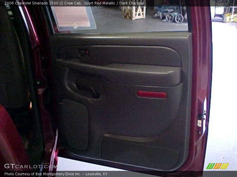 Sport Red Metallic / Dark Charcoal 2006 Chevrolet Silverado 1500 LS Crew Cab