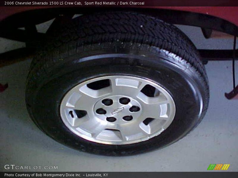 Sport Red Metallic / Dark Charcoal 2006 Chevrolet Silverado 1500 LS Crew Cab