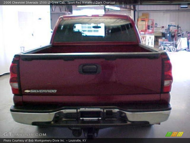 Sport Red Metallic / Dark Charcoal 2006 Chevrolet Silverado 1500 LS Crew Cab