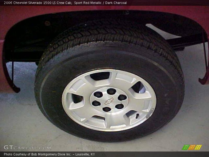 Sport Red Metallic / Dark Charcoal 2006 Chevrolet Silverado 1500 LS Crew Cab