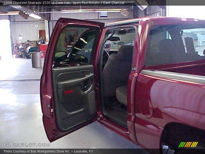 Sport Red Metallic / Dark Charcoal 2006 Chevrolet Silverado 1500 LS Crew Cab