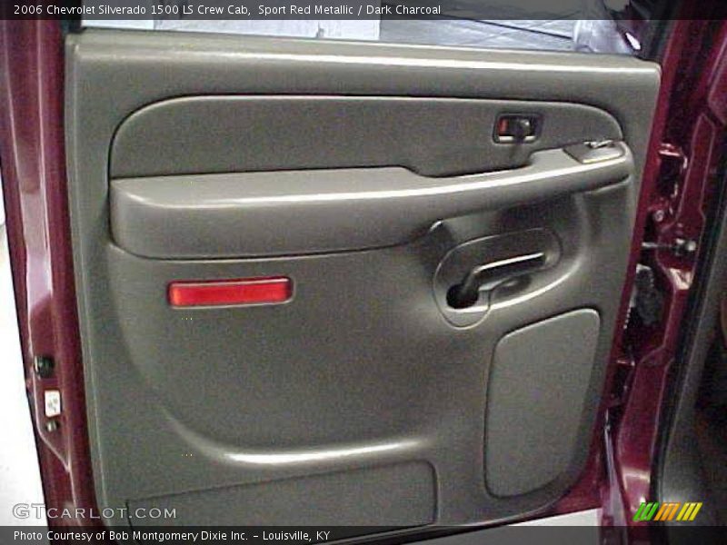 Sport Red Metallic / Dark Charcoal 2006 Chevrolet Silverado 1500 LS Crew Cab