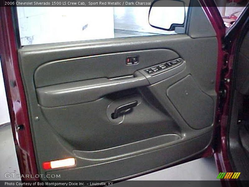 Sport Red Metallic / Dark Charcoal 2006 Chevrolet Silverado 1500 LS Crew Cab
