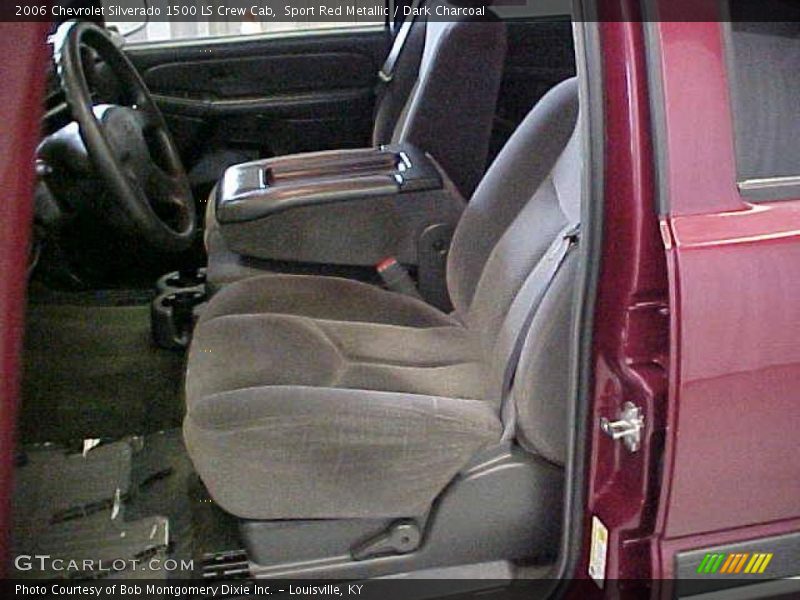 Sport Red Metallic / Dark Charcoal 2006 Chevrolet Silverado 1500 LS Crew Cab