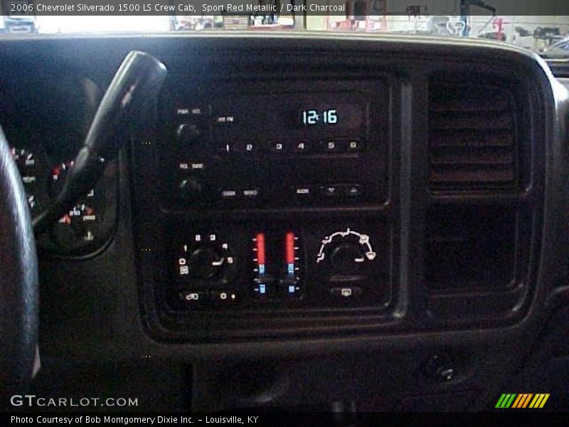 Sport Red Metallic / Dark Charcoal 2006 Chevrolet Silverado 1500 LS Crew Cab