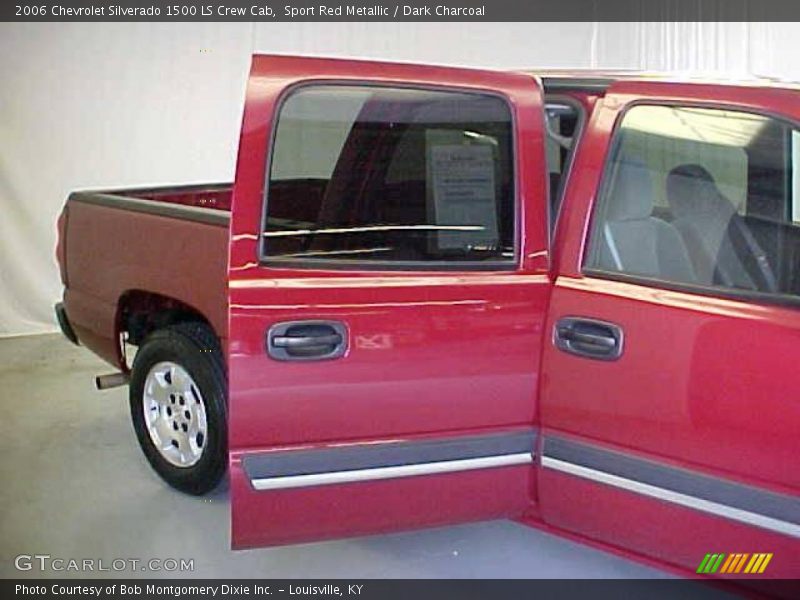 Sport Red Metallic / Dark Charcoal 2006 Chevrolet Silverado 1500 LS Crew Cab